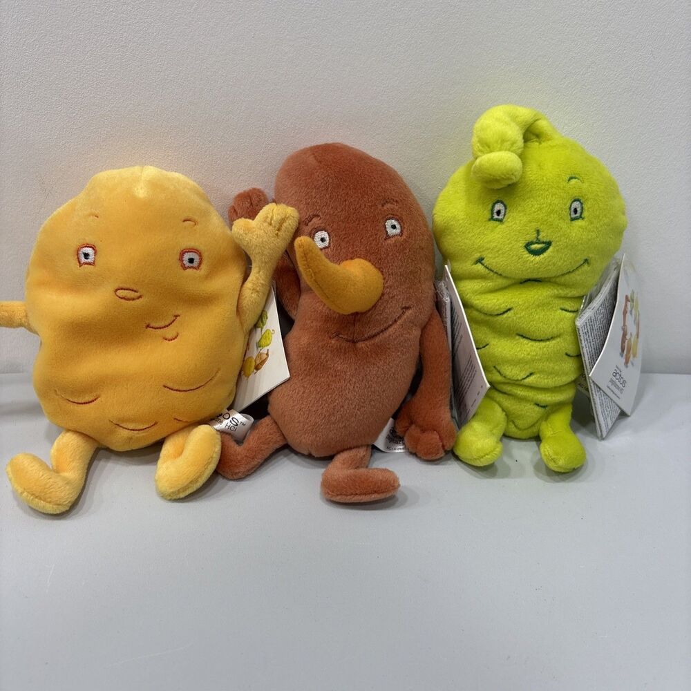 New Actos Pharmaceutical Drugs advertising promotional plush Lot of 3 with tags